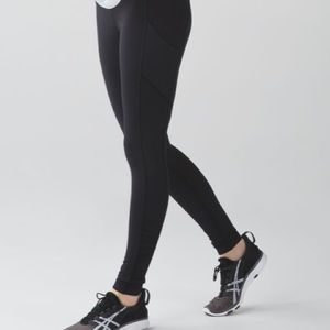 Lululemon Speed Tight IV w/ ruched ankle